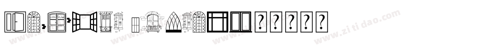 Locked Window字体转换